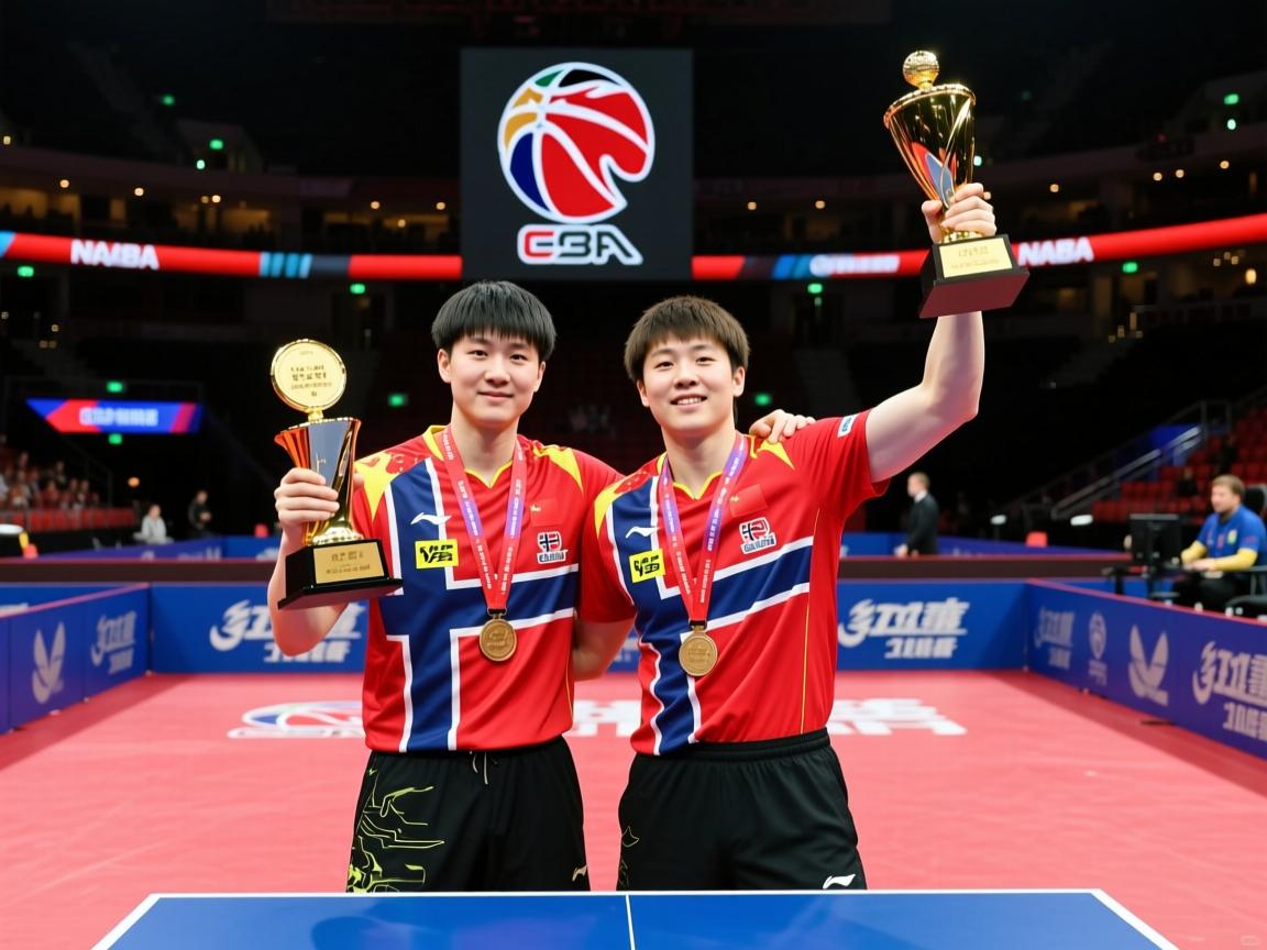 挪威乒乓球选手双冠王称霸赛场  第1张