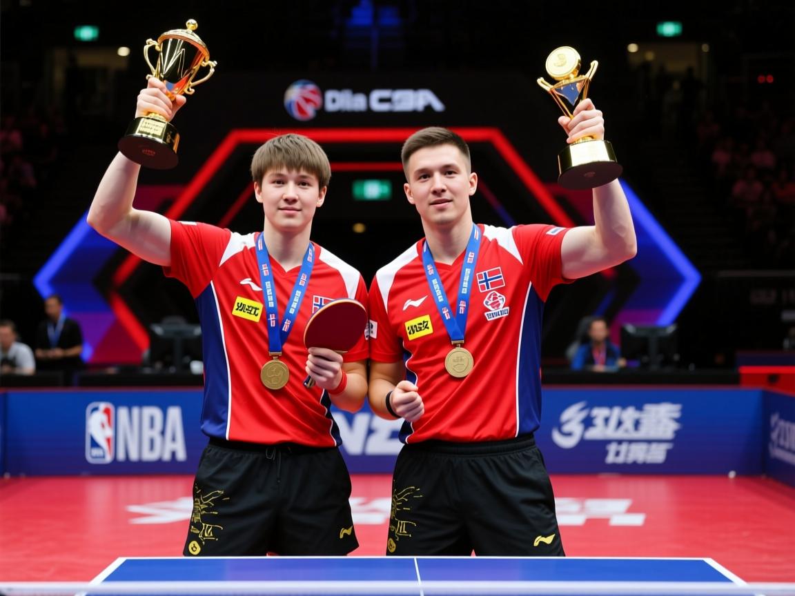 挪威乒乓球选手双冠王称霸赛场  第2张